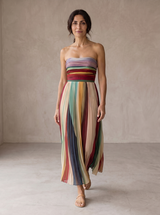 Evelyn - vestido largo elegante