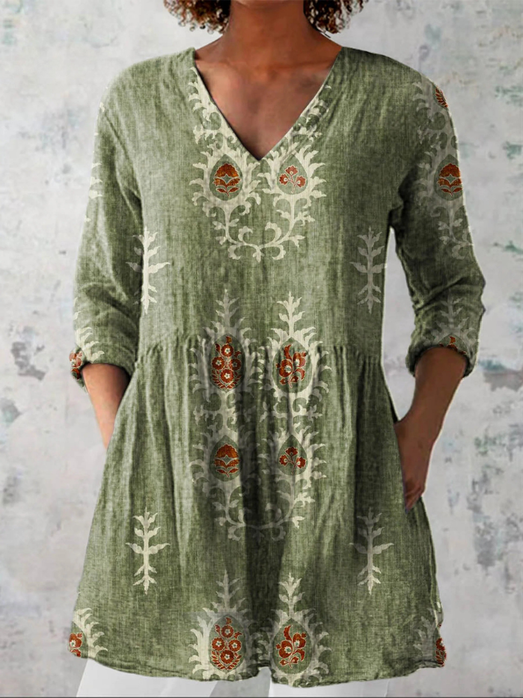 Blair - Blusa larga con estampado