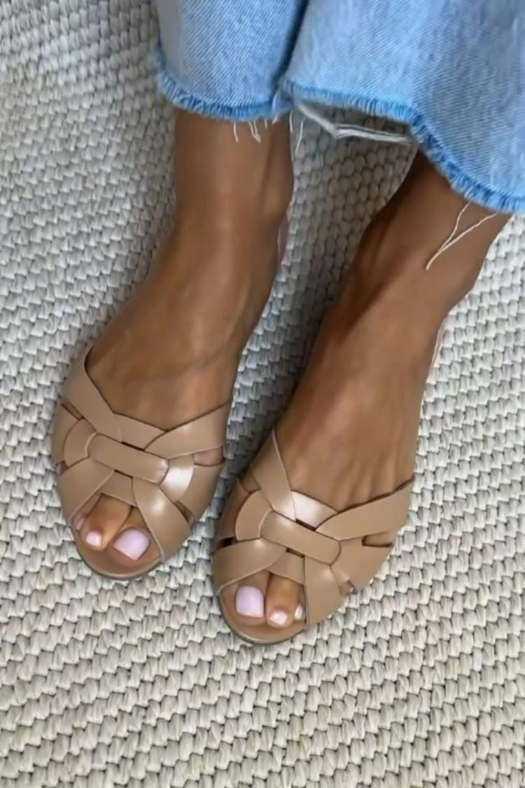Serafina — Sandalias Trenzadas Naturales