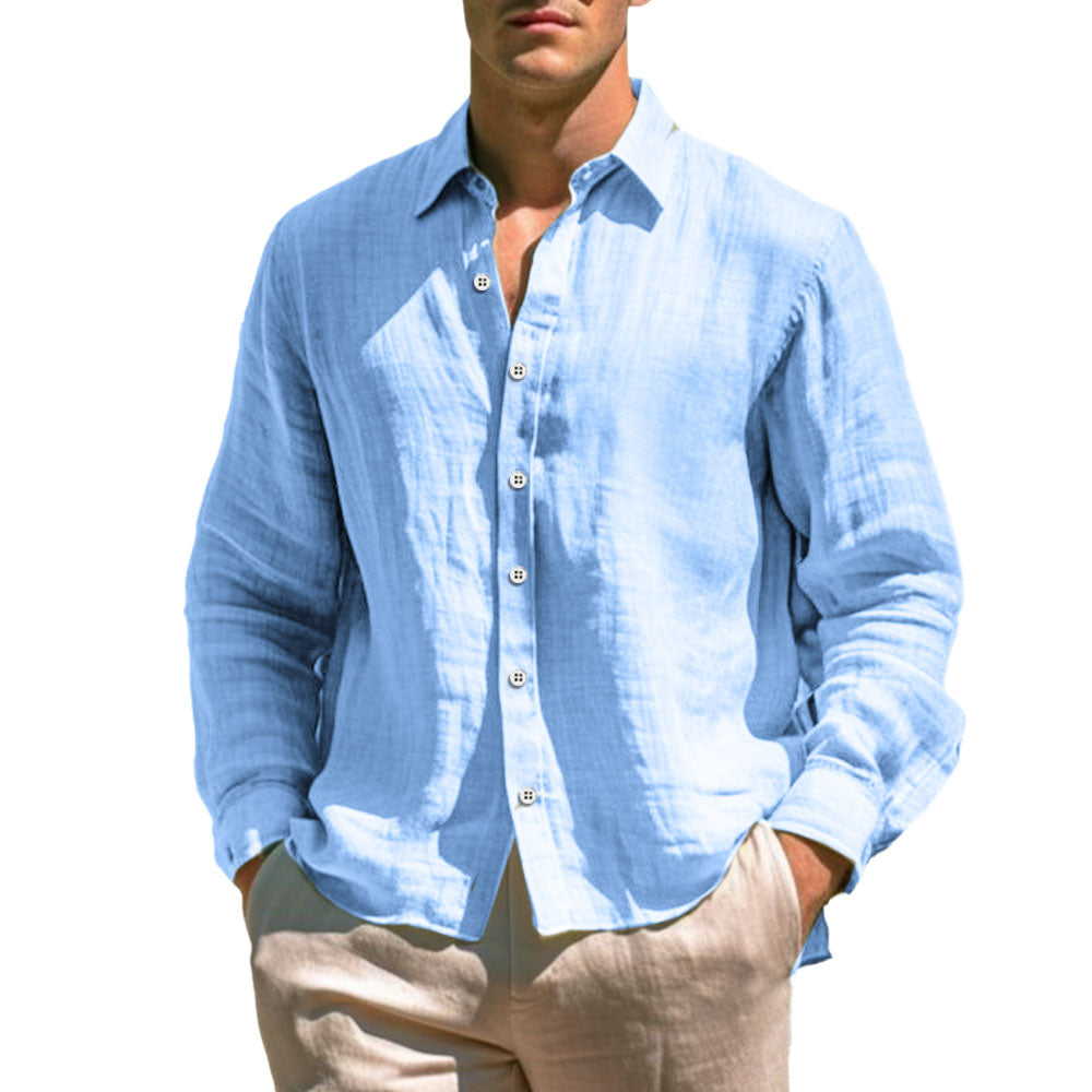 Juan - Camisa casual de lino