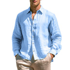 Juan - Camisa casual de lino