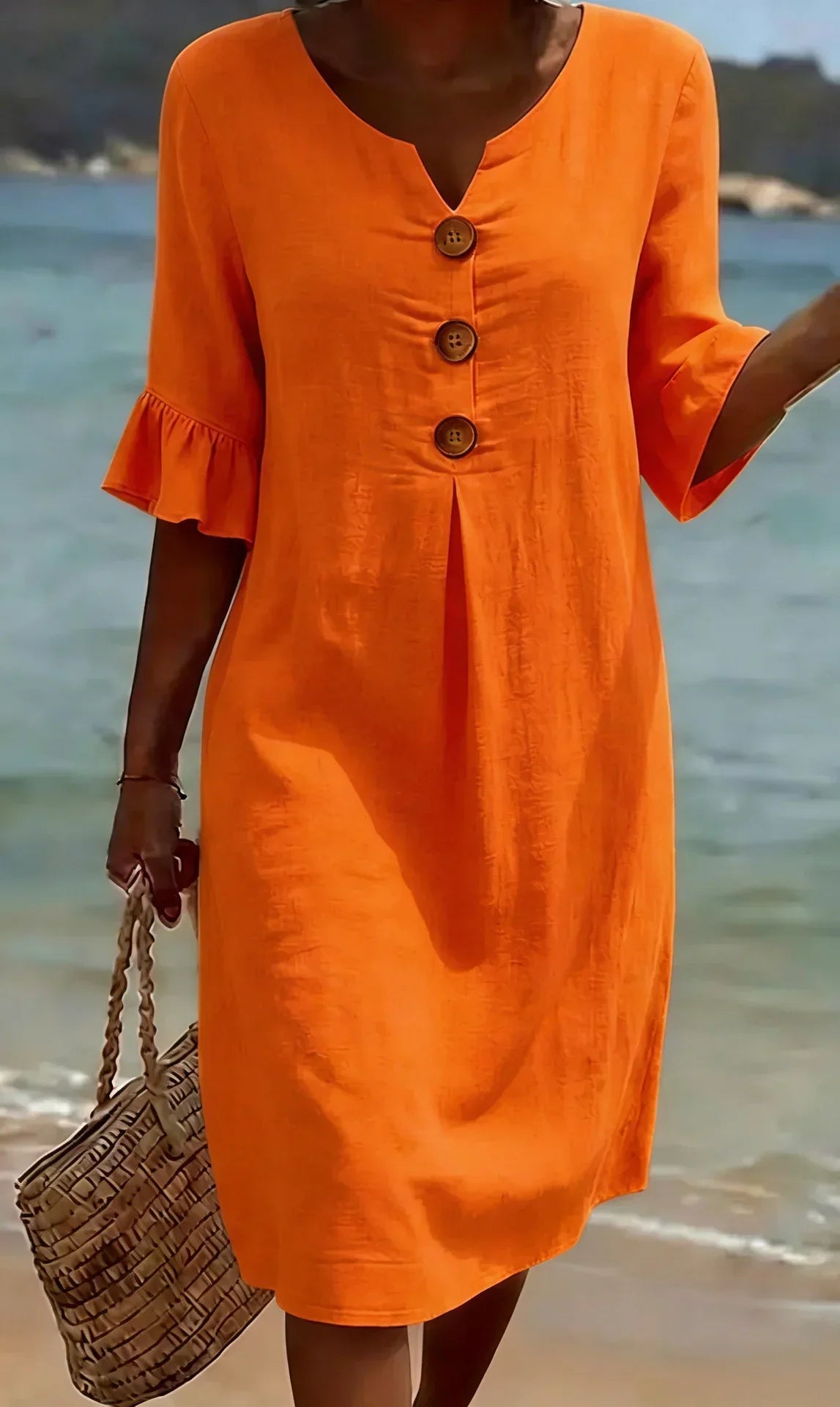 Vanesa - Vestido con textura