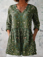 Skye - Blusa larga con estampado