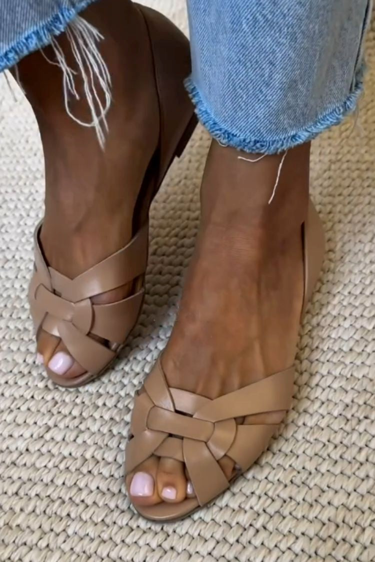 Serafina — Sandalias Trenzadas Naturales