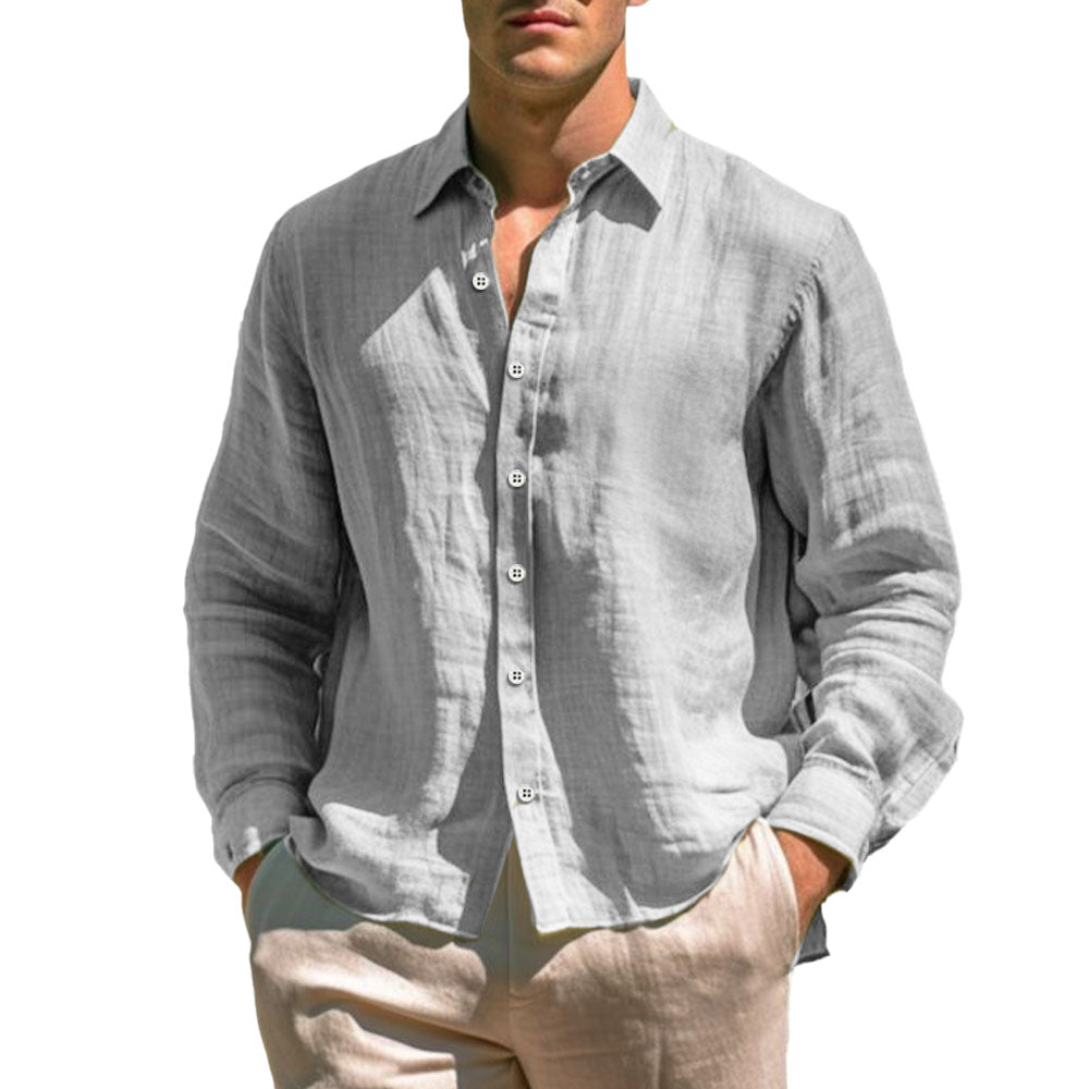Juan - Camisa casual de lino