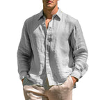 Juan - Camisa casual de lino