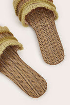 Zapatillas con Flecos