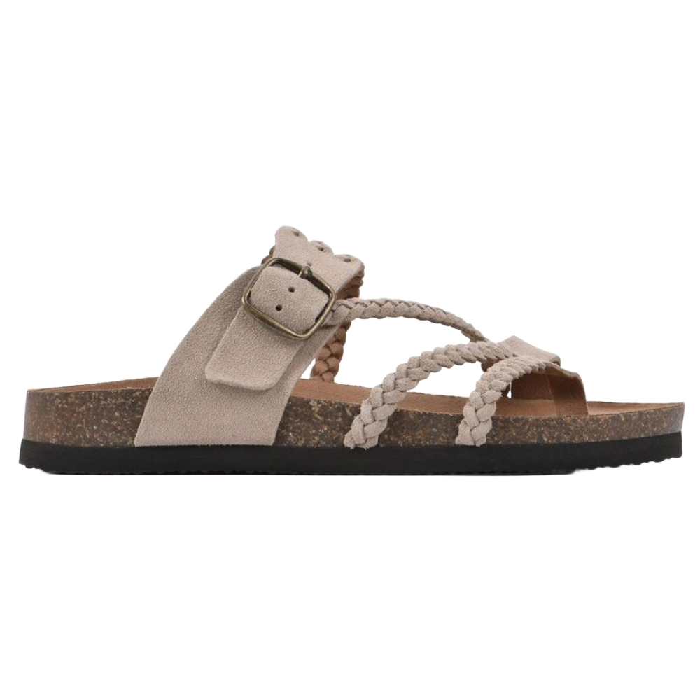 Hayleigh - Sandalias de corcho trenzado
