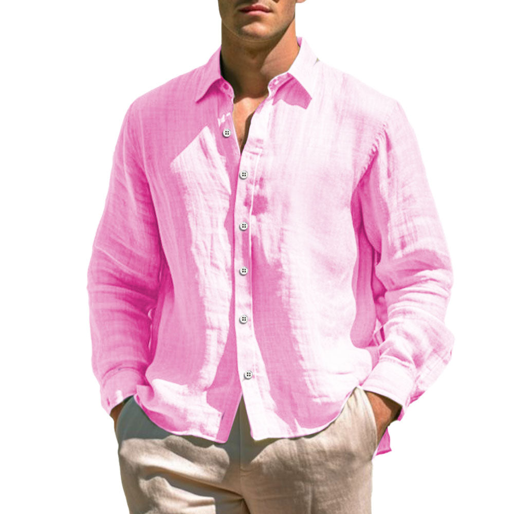 Juan - Camisa casual de lino