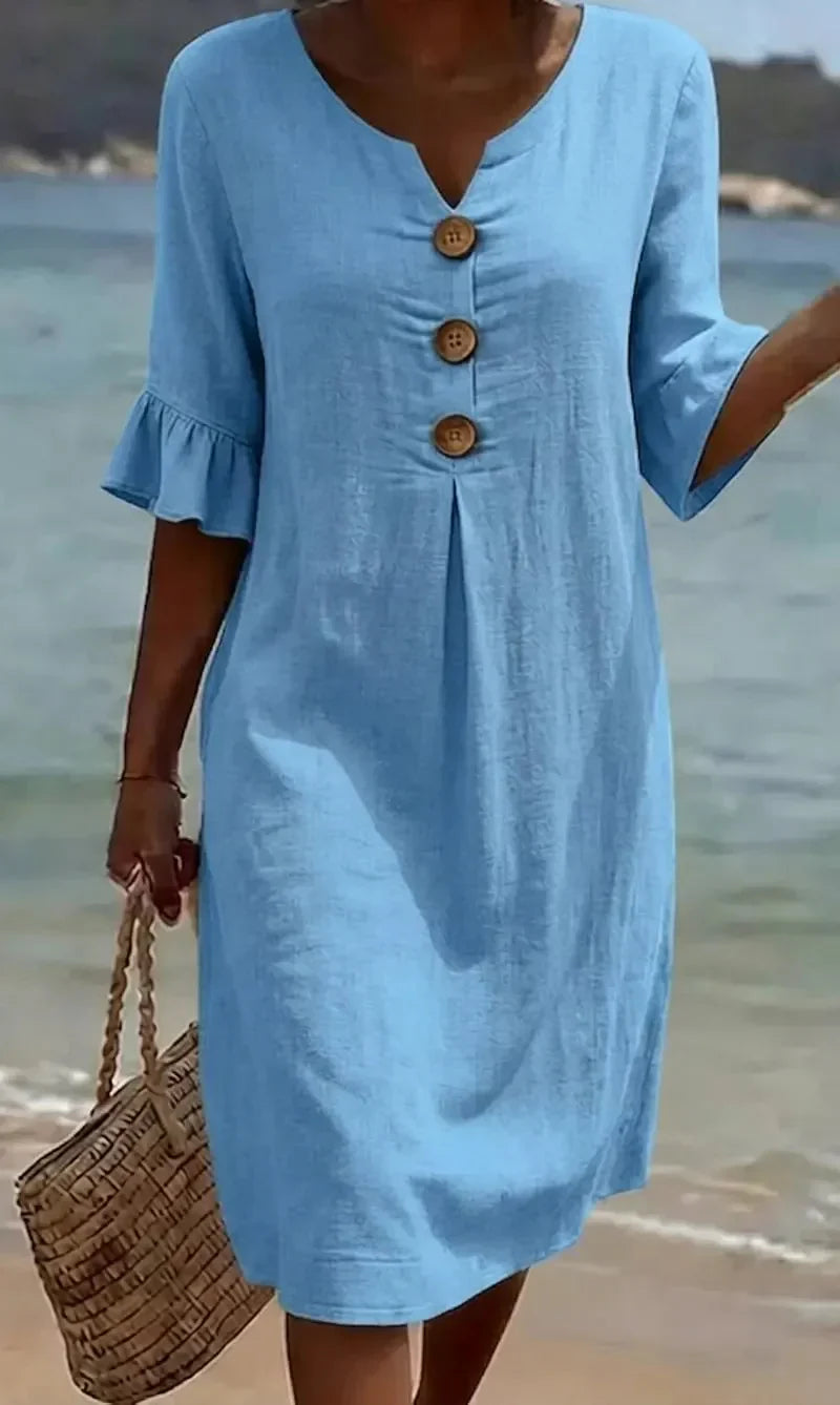Vanesa - Vestido con textura