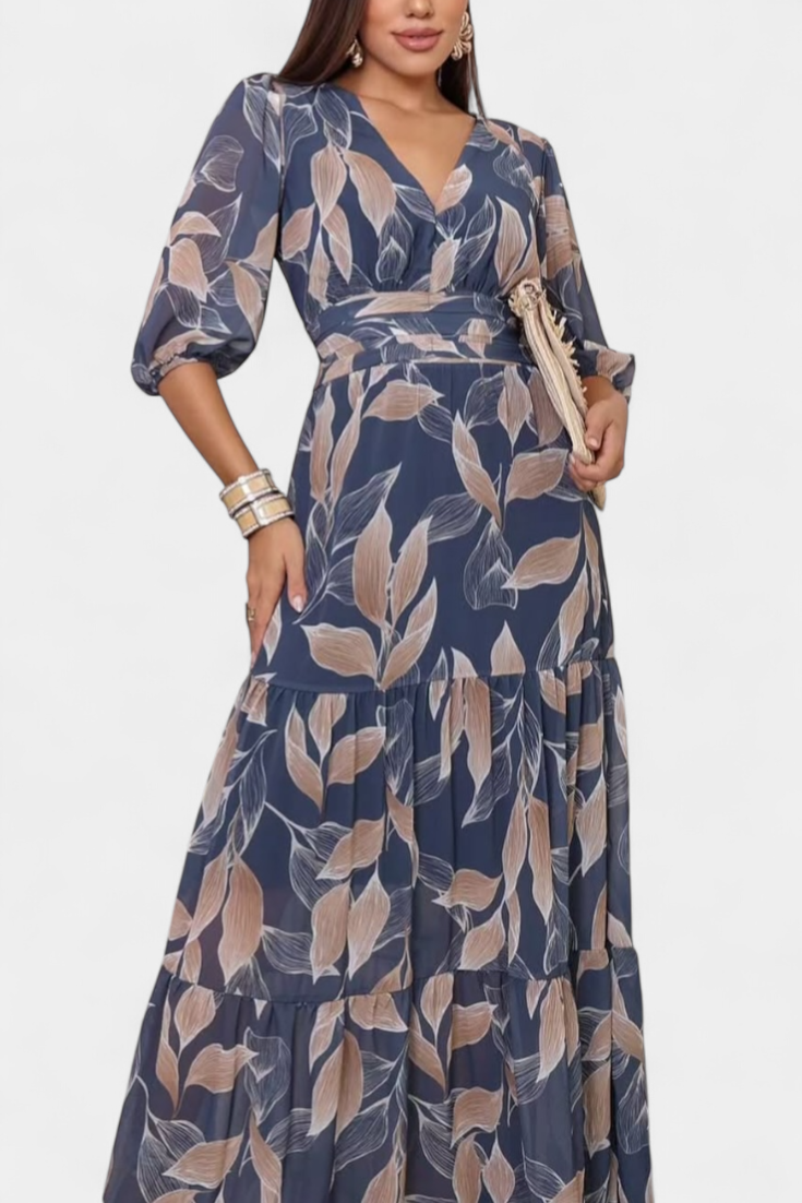 Aísha - Vestido Largo Floral