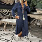 Vega - Vestido Camisero Vaquero