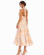 Aurora - Vestido con cuello halter