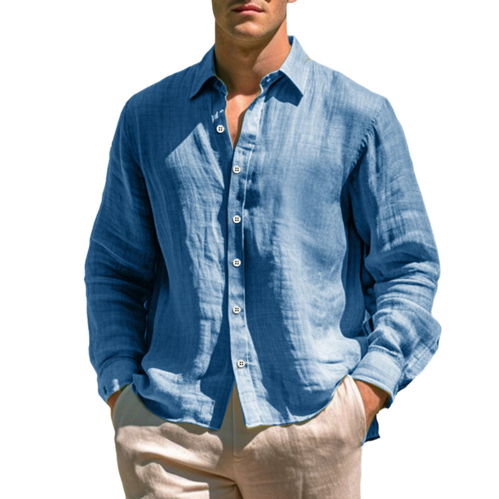 Juan - Camisa casual de lino