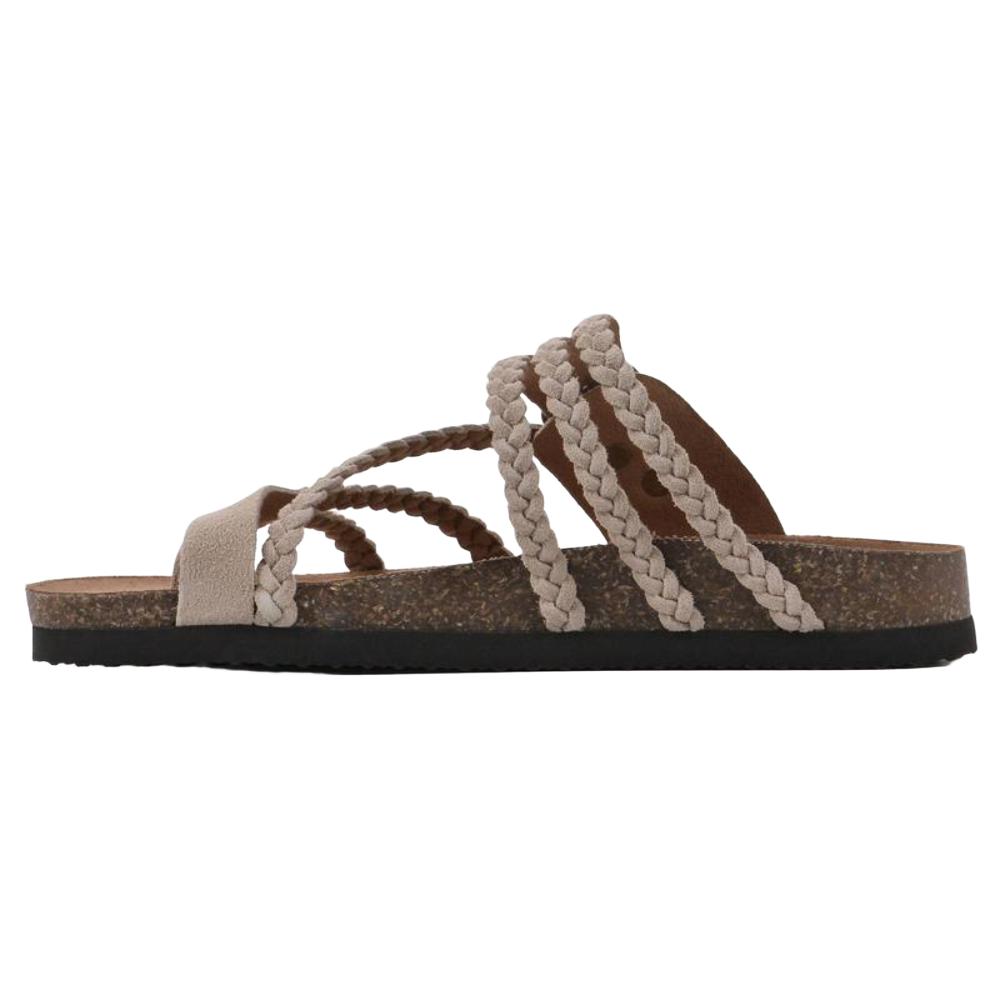Hayleigh - Sandalias de corcho trenzado