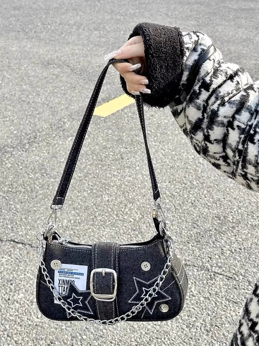 Nova — Bolso Denim Y2K