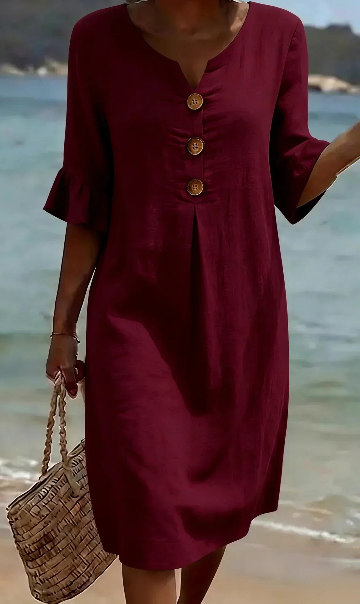 Vanesa - Vestido con textura