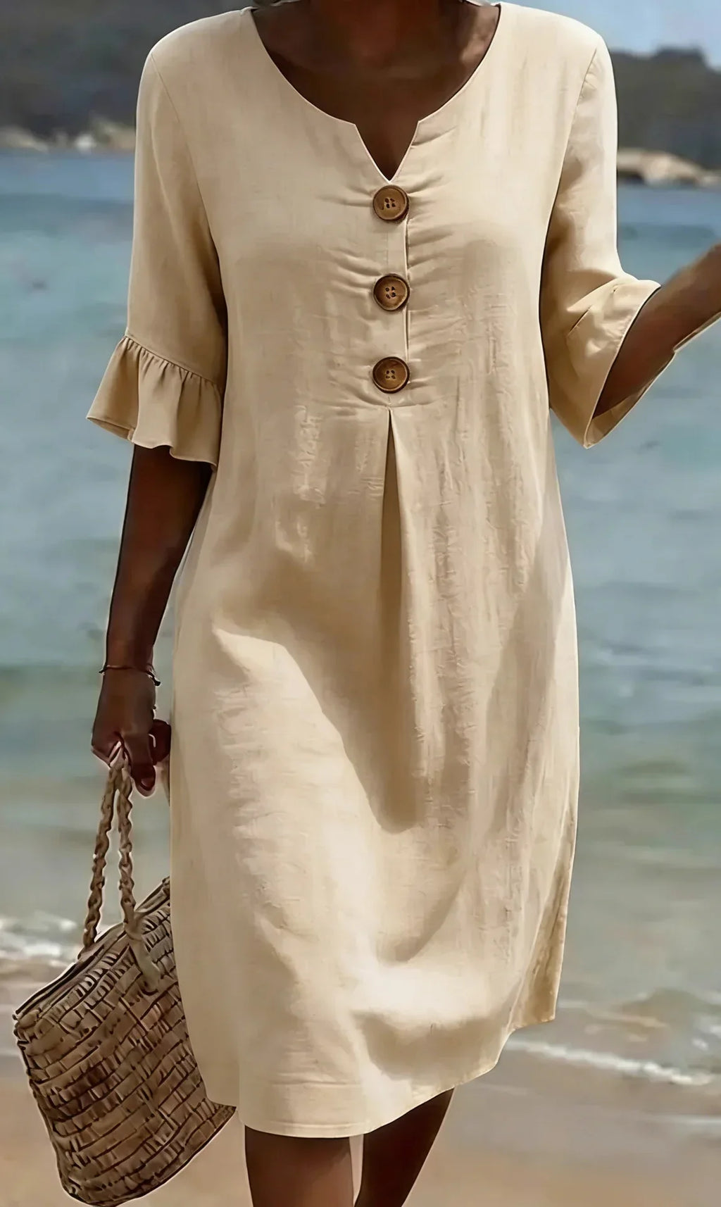 Vanesa - Vestido con textura