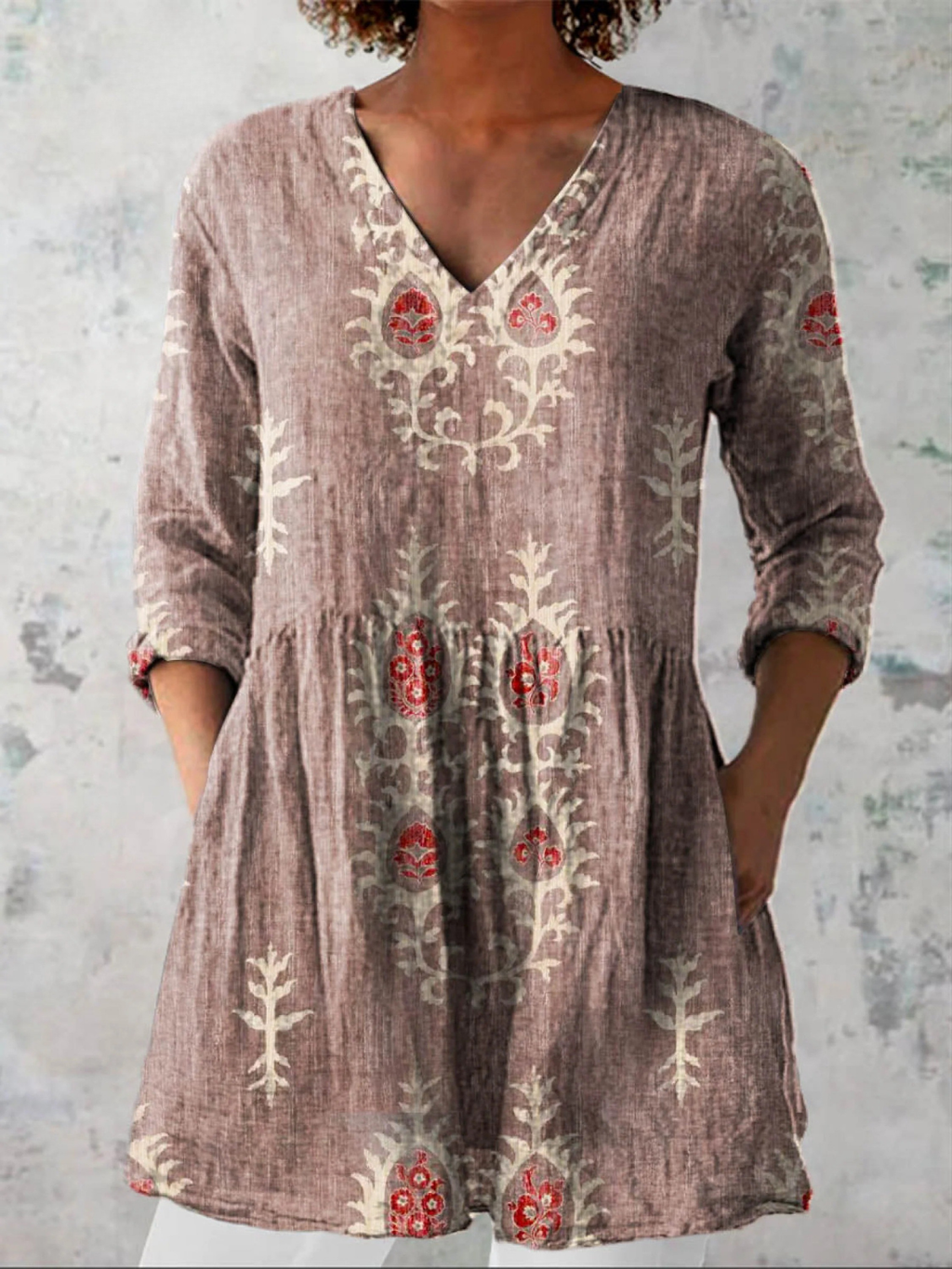 Blair - Blusa larga con estampado