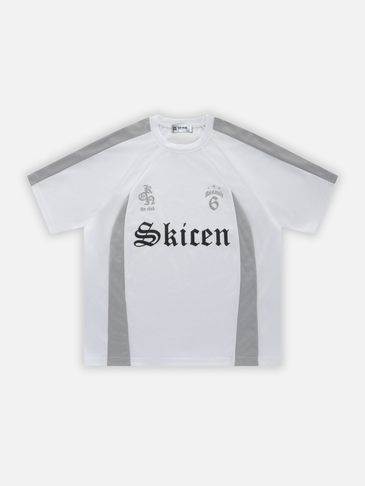 SKICEN — Camiseta Oversize Gráfica