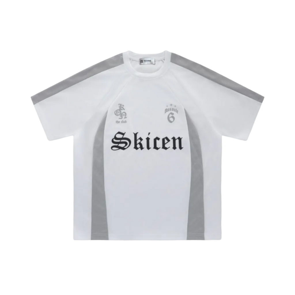 SKICEN — Camiseta Oversize Gráfica