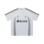 SKICEN — Camiseta Oversize Gráfica