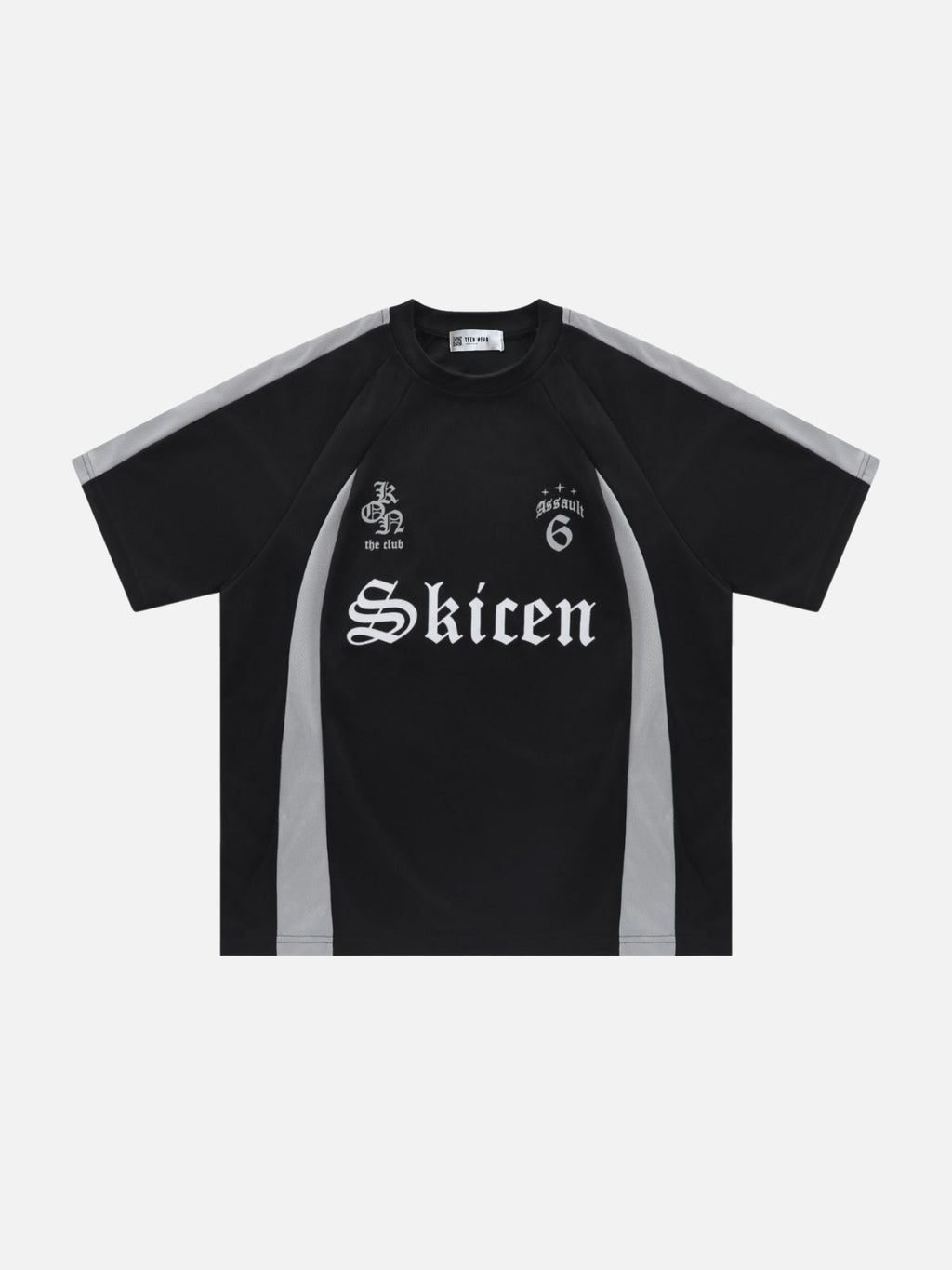 SKICEN — Camiseta Oversize Gráfica