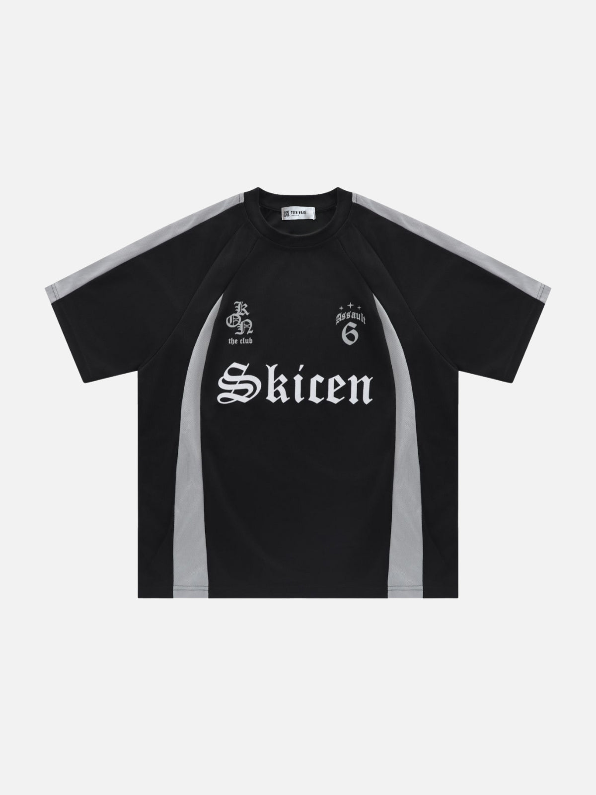 SKICEN — Camiseta Oversize Gráfica
