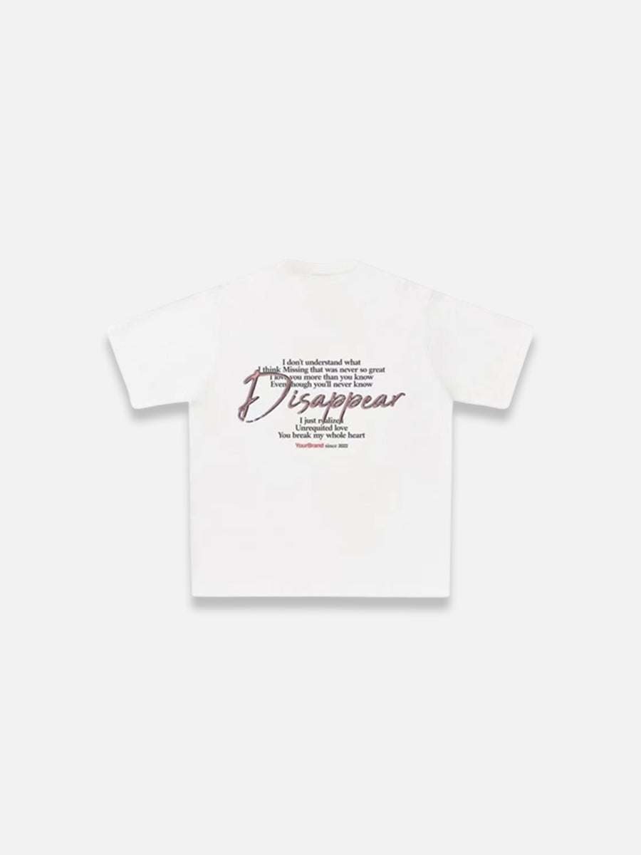Kohl — Camiseta Oversize Gráfica Lágrimas