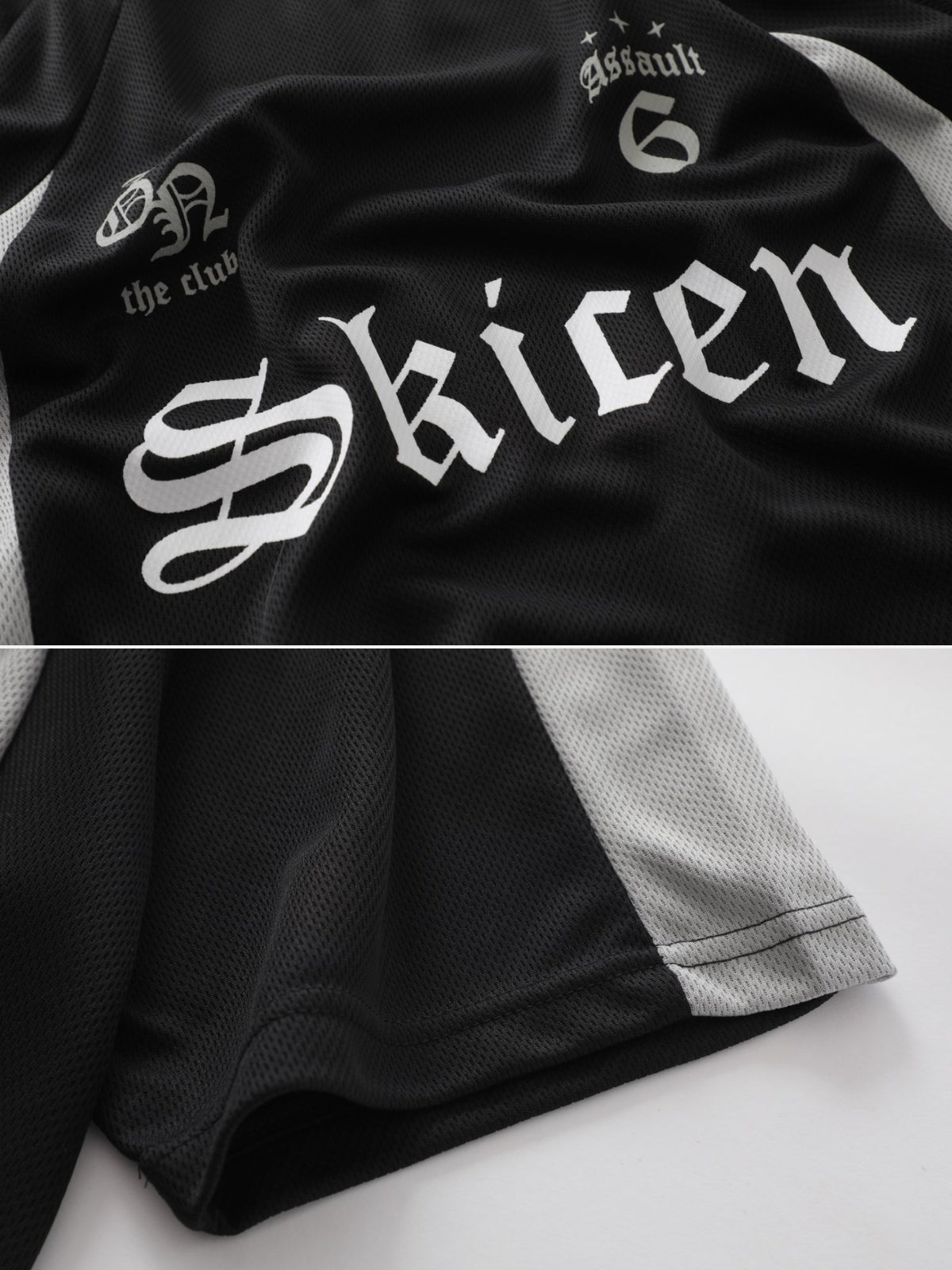 SKICEN — Camiseta Oversize Gráfica