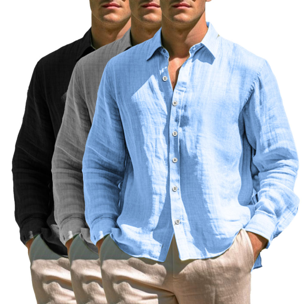Juan - Camisa casual de lino