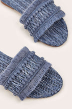 Zapatillas con Flecos