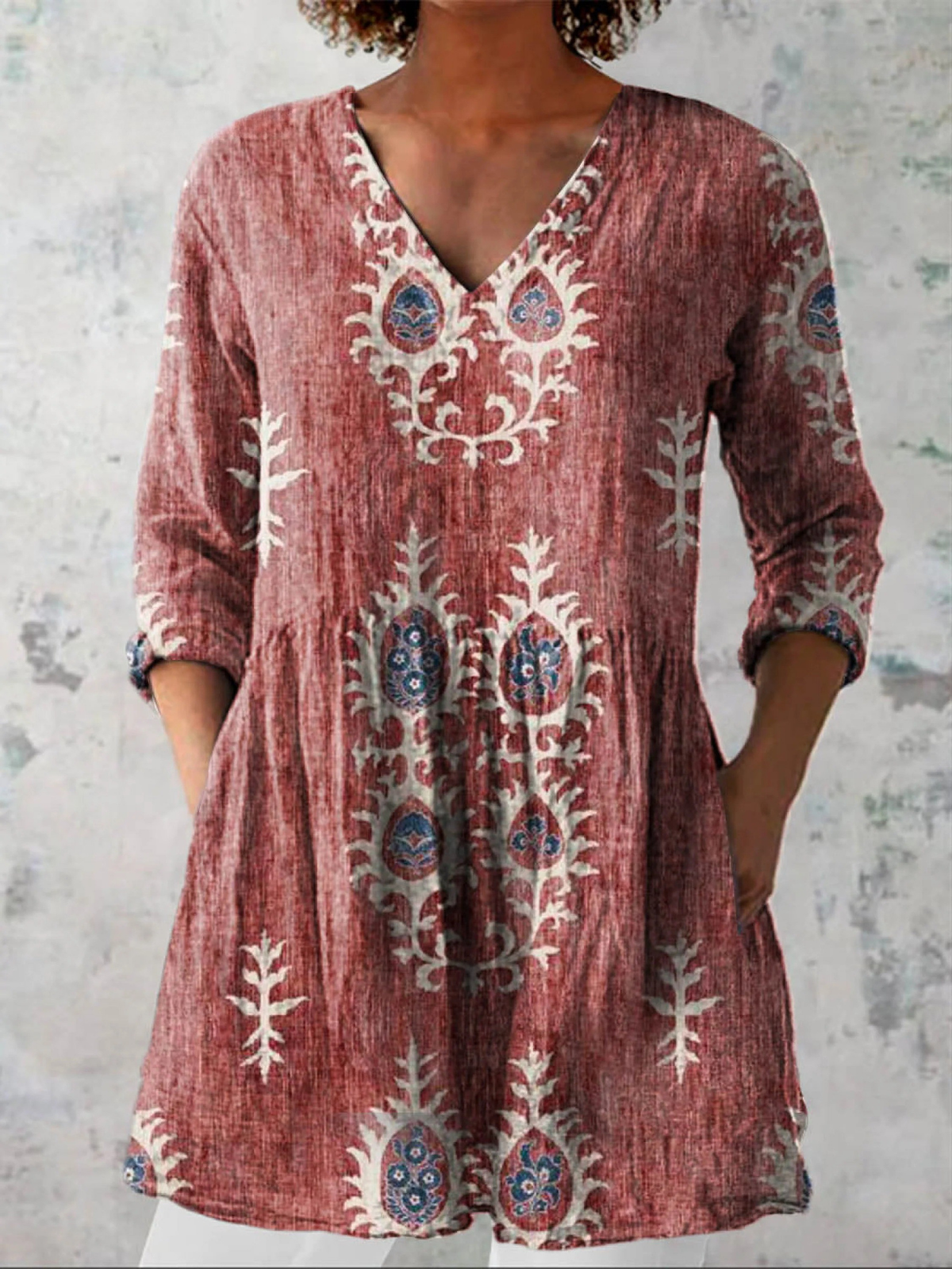 Blair - Blusa larga con estampado