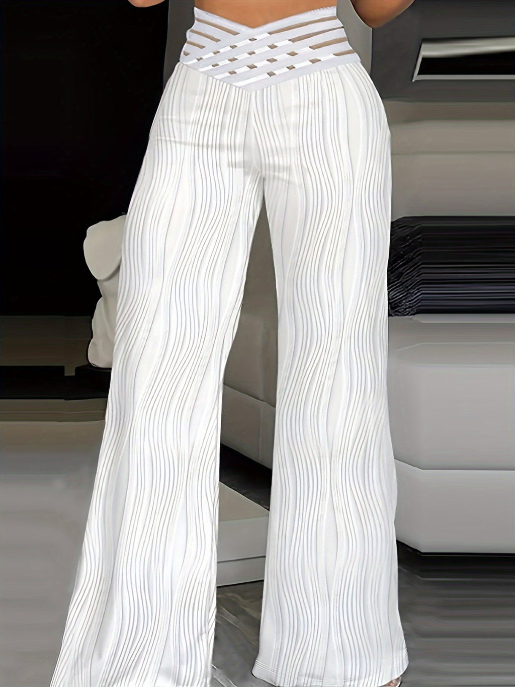 Emma - pantalón de cintura alta