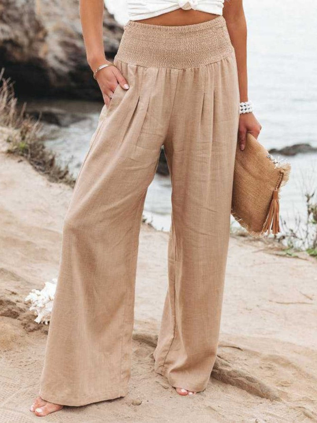 Thailora – Pantalon de pierna ancha