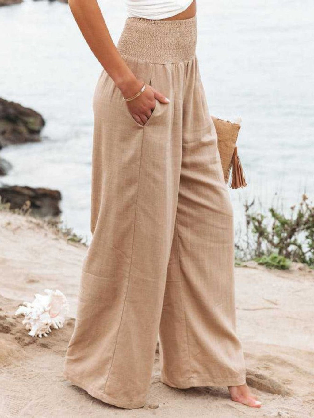 Thailora – Pantalon de pierna ancha