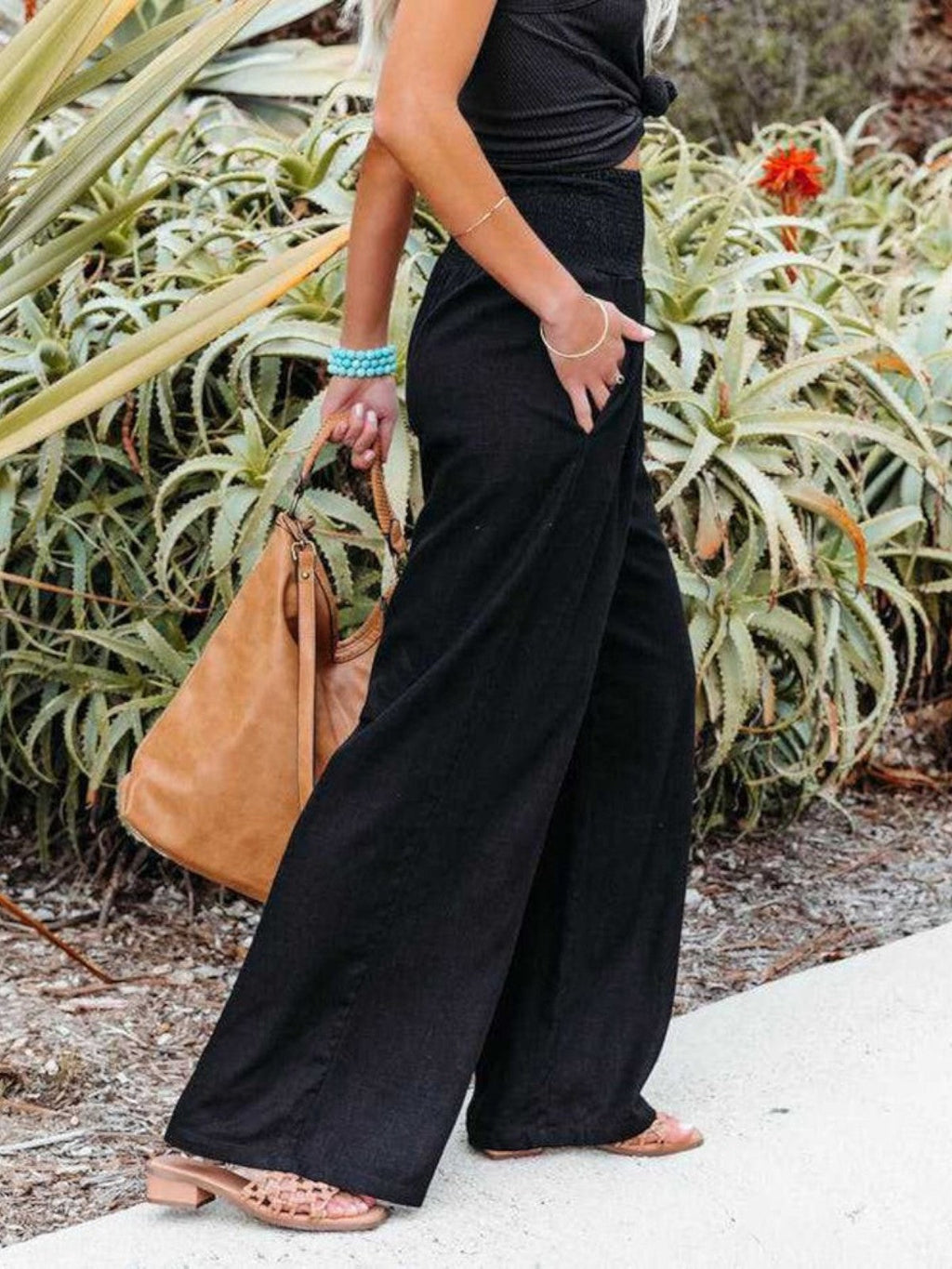 Thailora – Pantalon de pierna ancha