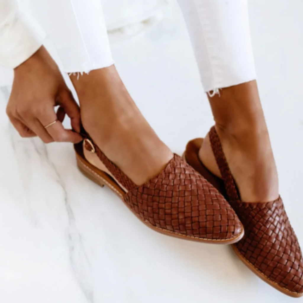 Trenza — Sandalias Planas Trenzadas