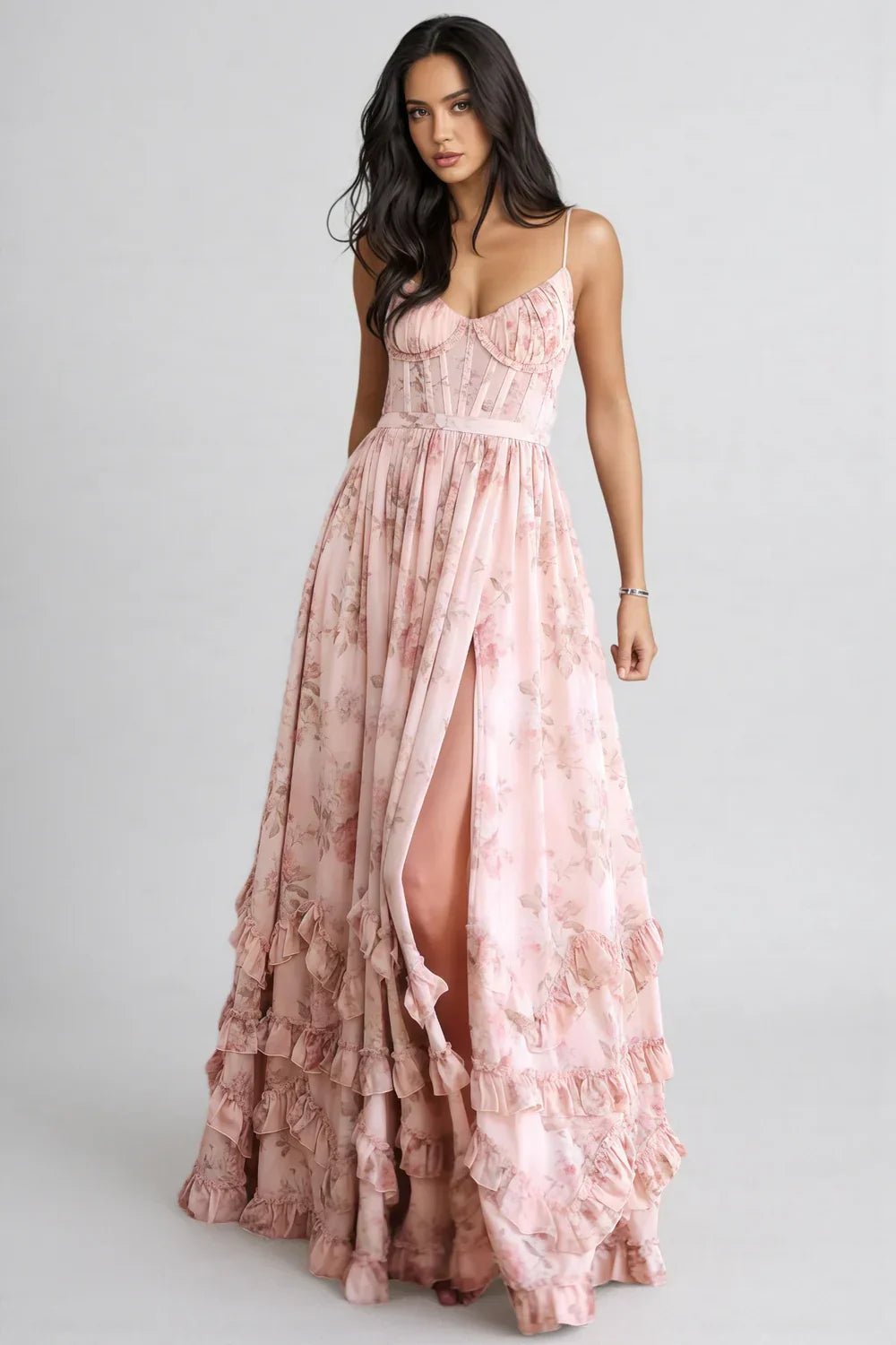 Violetta - vestido abierto en pierna