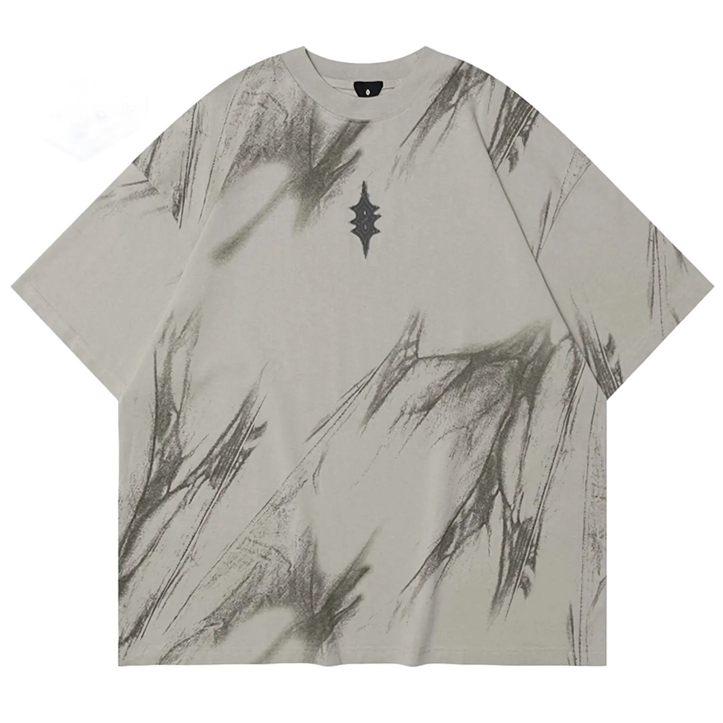 Spectral — Camiseta Oversize Tie-Dye Grunge