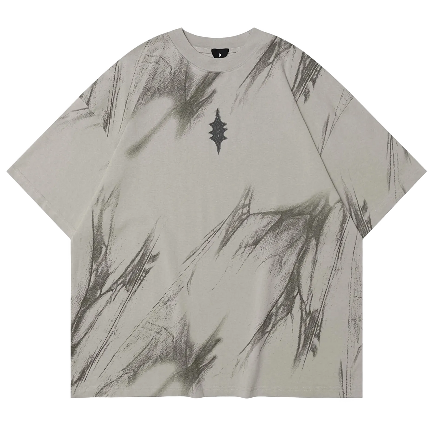 Spectral — Camiseta Oversize Tie-Dye Grunge