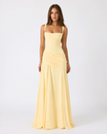 Iris — Vestido Largo Drapeado