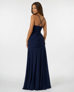 Iris — Vestido Largo Drapeado