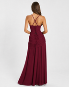 Iris — Vestido Largo Drapeado
