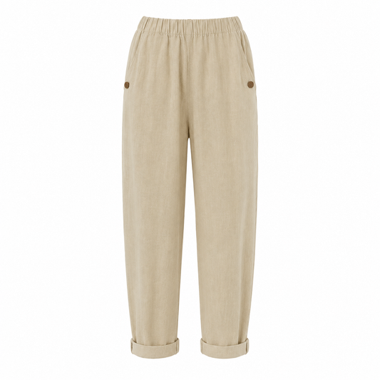Maja - Pantalones de lino ligeros