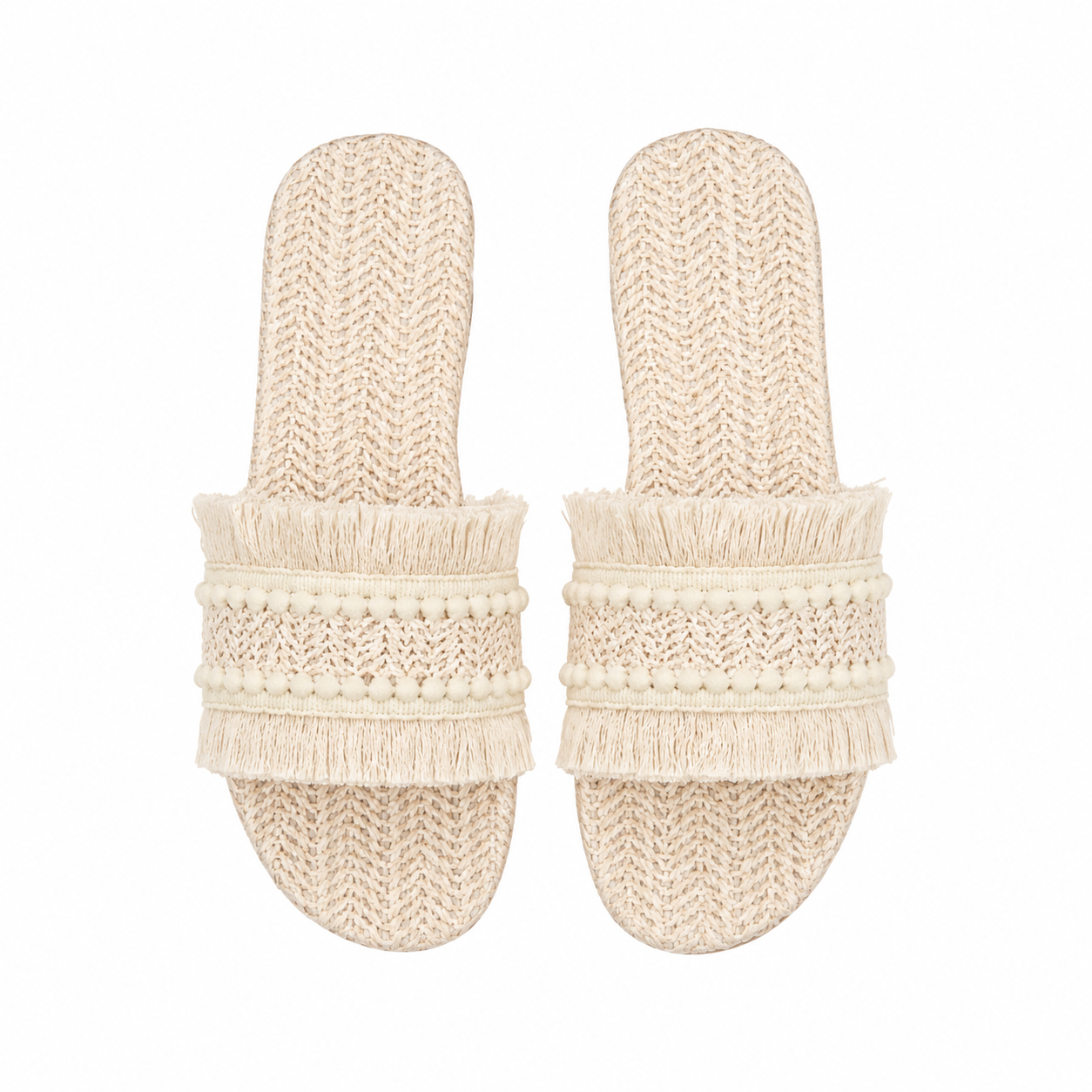 Zapatillas con Flecos