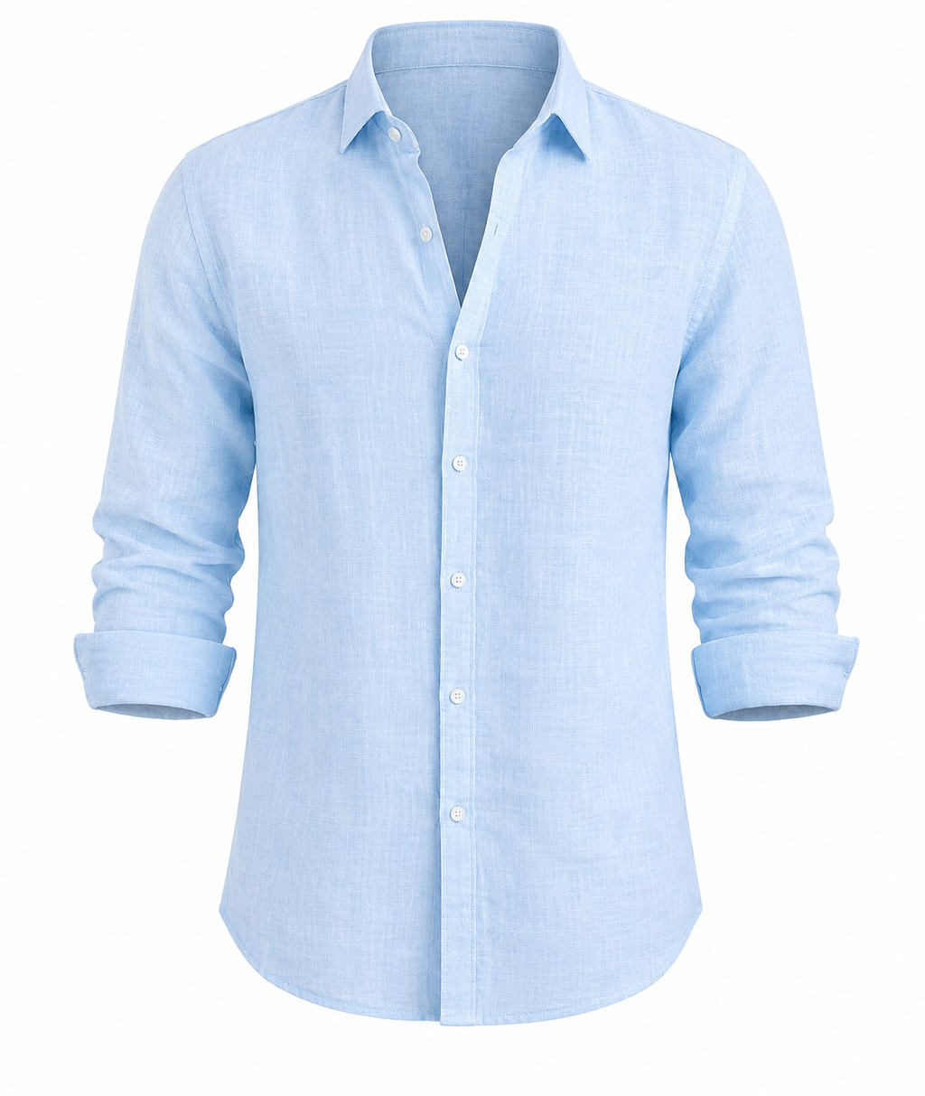 Elegante camisa de lino