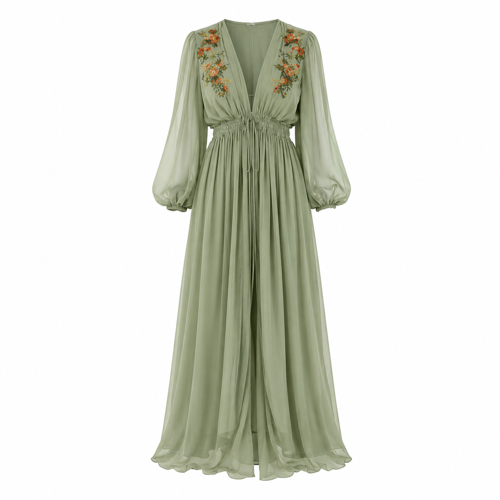 Élodine - Vestido Maxi Bohemio