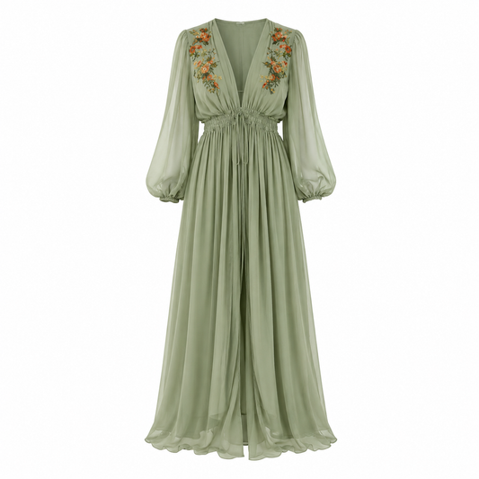 Élodine - Vestido Maxi Bohemio