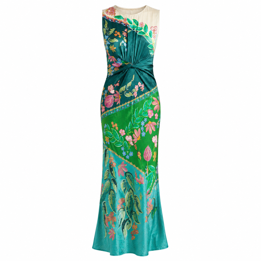 Aisling - Vestido con Estampado Floral